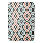 Pattern Geometric Fashion Stilvolle Trendy Badematte (Vorderseite Vertikal)