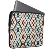 Pattern Geometric Fashion Stilvolle Trendy Laptopschutzhülle (Vorne Rechts)
