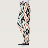 Pattern Geometric Fashion Stilvolle Trendy Leggings (Links)