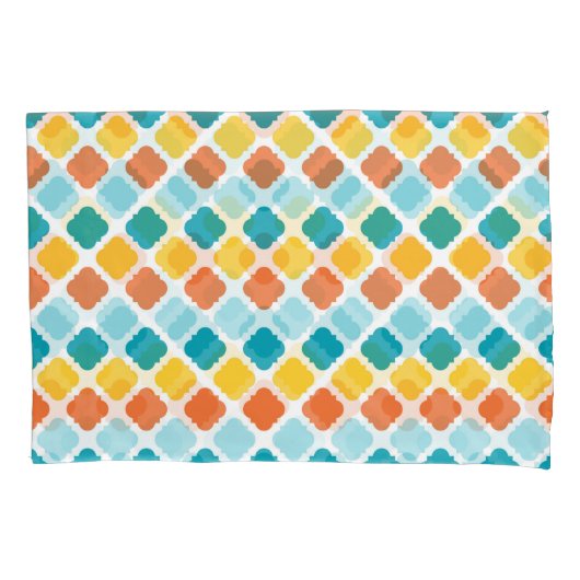 Pattern Geometric Vintag Stylish Modern Kissenbezug (Vorderseite-Links)