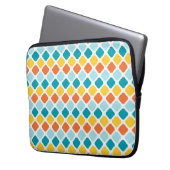 Pattern Geometric Vintag Stylish Modern Laptopschutzhülle (Vorderseite Links)