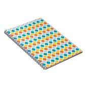 Pattern Geometric Vintag Stylish Modern Notizblock (Rechte Seite)