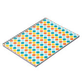 Pattern Geometric Vintag Stylish Modern Notizblock (Linke Seite)