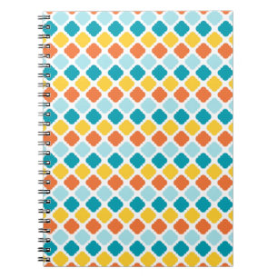 Pattern Geometric Vintag Stylish Modern Notizblock