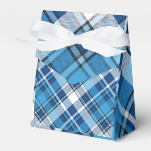 Pattern Geometric Vintag Trendy Blue Geschenkschachtel