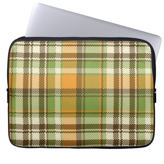 Pattern Geometric Vintag Trendy Fashion Laptopschutzhülle (Vorderseite)