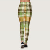 Pattern Geometric Vintag Trendy Fashion Leggings (Rückseite)
