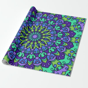 Pattern Geometric Vintag Trendy Niedlich Geschenkpapier