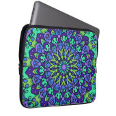 Pattern Geometric Vintag Trendy Niedlich Laptopschutzhülle (Vorne Rechts)
