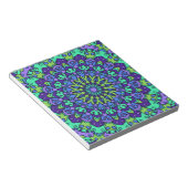 Pattern Geometric Vintag Trendy Niedlich Notizblock (angewinkelt)
