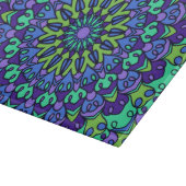 Pattern Geometric Vintag Trendy Niedlich Schneidebrett (Ecke)