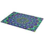 Pattern Geometric Vintag Trendy Niedlich Schneidebrett (Ecke)