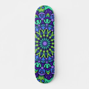 Pattern Geometric Vintag Trendy Niedlich   Skateboard