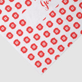 Pattern Gott Jul Frohe Weihnachtsgeschenk Seidenpapier (Ausschnitt)