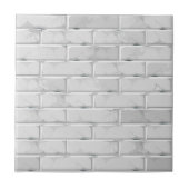 Pattern grau Backstein euklidean Fliese (Vorderseite)