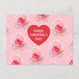 Pattern Happy Valentine`s Day 2023 Hintergrund Feiertagspostkarte