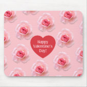 Pattern Happy Valentine`s Day 2023 Hintergrund Mousepad (Vorne)