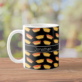 Pattern Hot Dogs Kaffeetasse