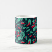 Pattern Kirschtomaten auf den Büschen Kaffeetasse (Mittel)