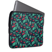 Pattern Kirschtomaten auf den Büschen Laptopschutzhülle (Vorne Rechts)