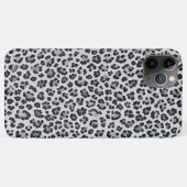 Pattern Leopard Print Gray Case-Mate iPhone Hülle (Rückseite (Horizontal))