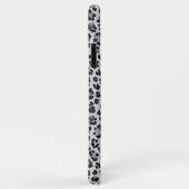Pattern Leopard Print Gray Case-Mate iPhone Hülle (Hinten/Rechts)
