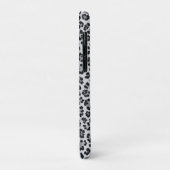 Pattern Leopard Print Gray Case-Mate iPhone Hülle (Hinten/Links)