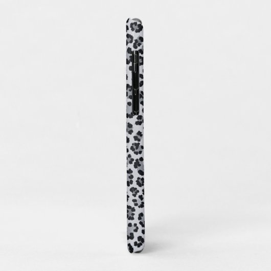 Pattern Leopard Print Gray Case-Mate iPhone Hülle (Hinten/Links)