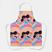 PATTERN LINIEN UND FORMEN SCHÜRZE (Vorderseite)