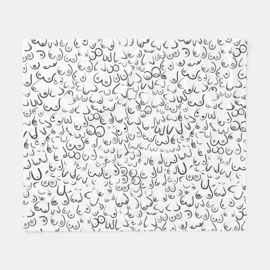 Pattern lustiger Spaß Fleecedecke (Vorderseite (Horizontal))