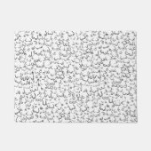 Pattern lustiger Spaß Fußmatte (Vorderseite)