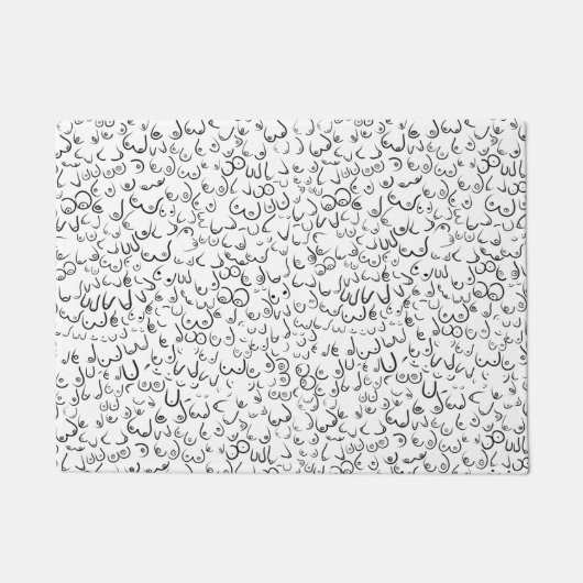 Pattern lustiger Spaß Fußmatte (Vorderseite)