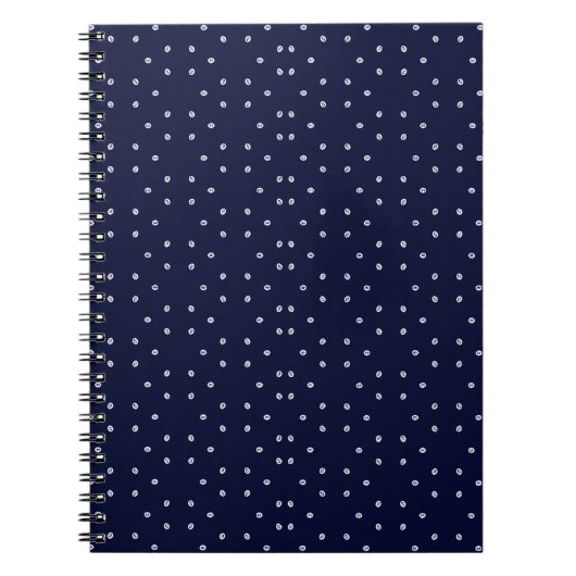 Pattern Moderne stilvolle Sommer Vintag Notizblock (Vorderseite)