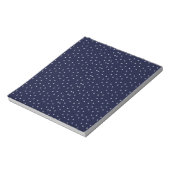 Pattern Moderne stilvolle Sommer Vintag Notizblock (Rotiert)
