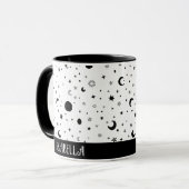 Pattern Moon and Stars Tasse (Vorderseite Links)