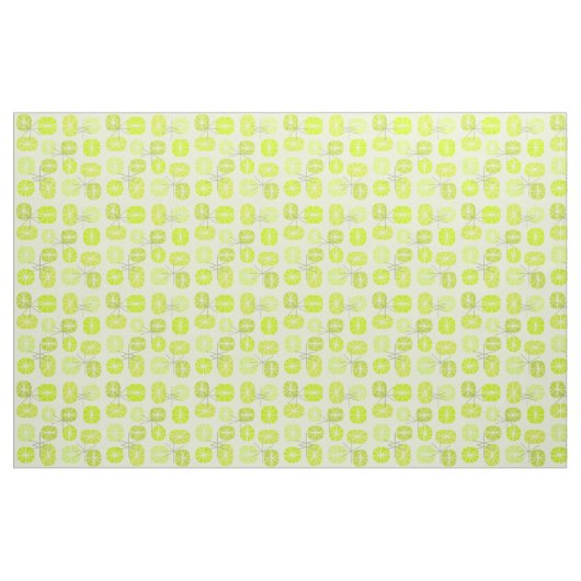 Pattern Oblongs Chartreuse Stoff (Yard (91,4 cm))