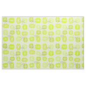 Pattern Oblongs Chartreuse Stoff (Fat Quarter (45,7 x 55,9 cm))