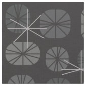 Pattern Oblongs Dark Gray Stoff (Nahaufnahme)
