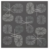 Pattern Oblongs Dark Gray Stoff (Muster)