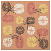 Pattern Oblongs Herbst Orange Stoff (Muster)