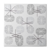 Pattern Oblongs Light Gray Fliese (Vorderseite)