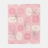 Pattern Oblongs Pink Vanilla Fleecedecke (Vorderseite)
