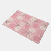 Pattern Oblongs Pink Vanilla Fußmatte (Schrägansicht)