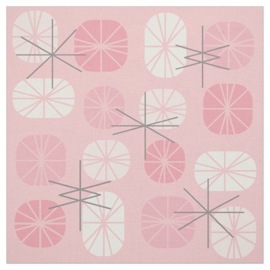 Pattern Oblongs Pink Vanilla Stoff (Muster)