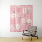 Pattern Oblongs Pink Vanilla Wandteppich (Beispiel)