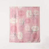 Pattern Oblongs Pink Vanilla Wandteppich (Vorderseite)