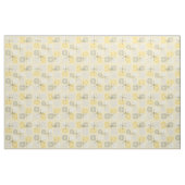 Pattern Oblongs Yellow Gray Stoff (Yard (91,4 cm))