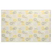 Pattern Oblongs Yellow Gray Stoff (Fat Quarter (45,7 x 55,9 cm))