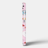 pattern of cats and flowers Case-Mate iPhone hülle (Rückseite / Links)