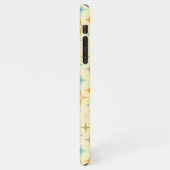 Pattern of colorful retro stars iPhone hülle (Linke Seite)